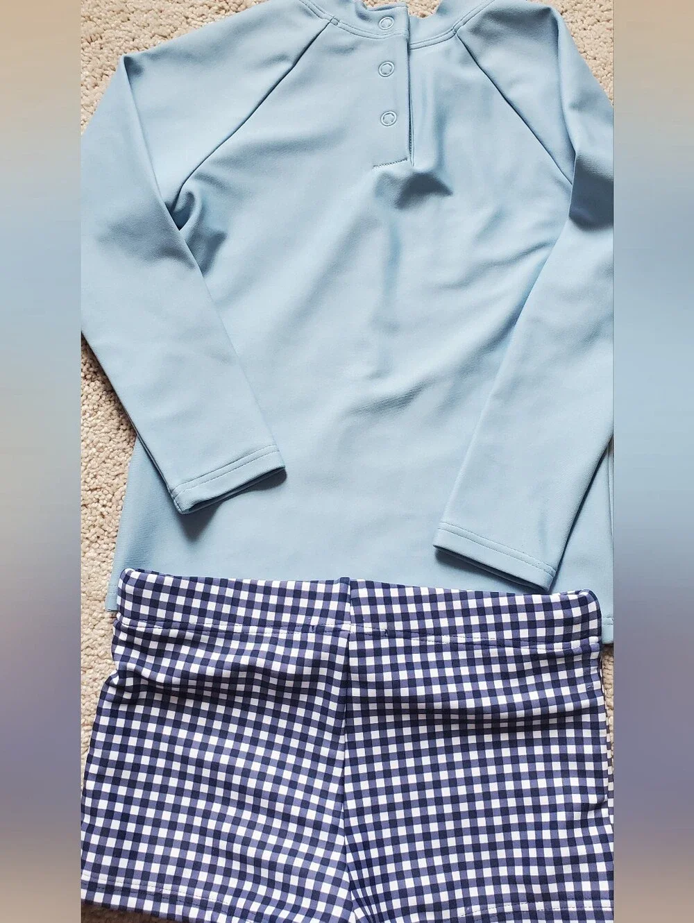 NWOT Minnow 2T Boys Swim Shorts And Rashguard